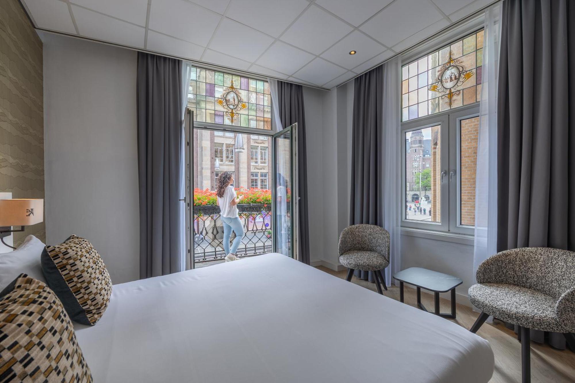 Hotel Amsterdam De Roode Leeuw Экстерьер фото