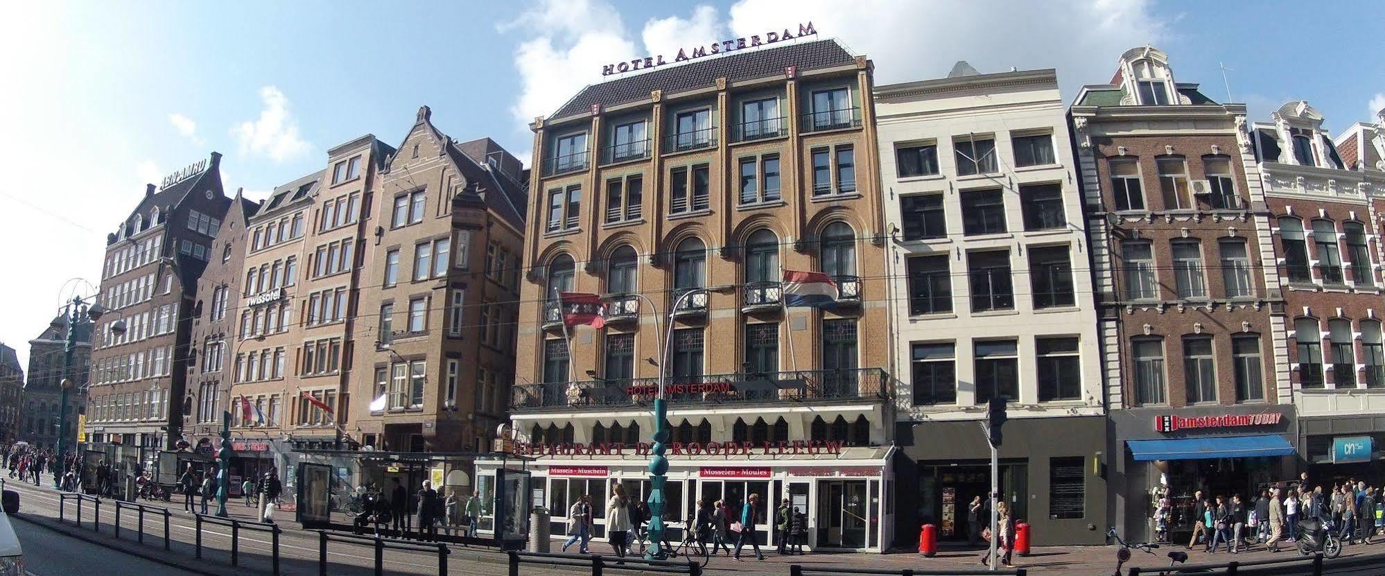 Hotel Amsterdam De Roode Leeuw Экстерьер фото